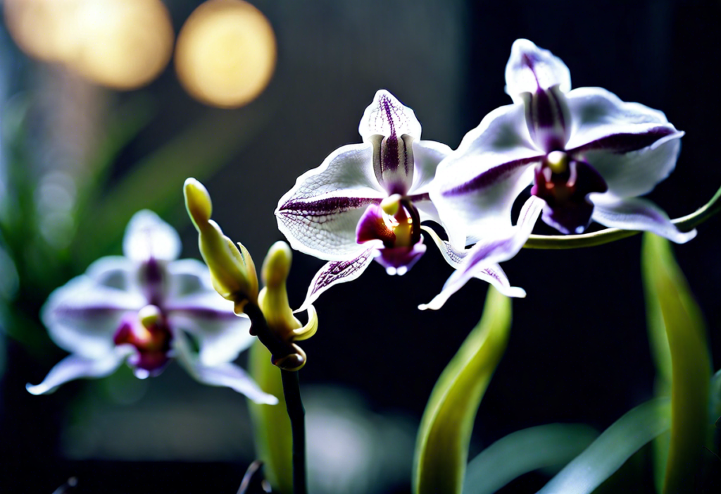 Ghost Orchid Flowers