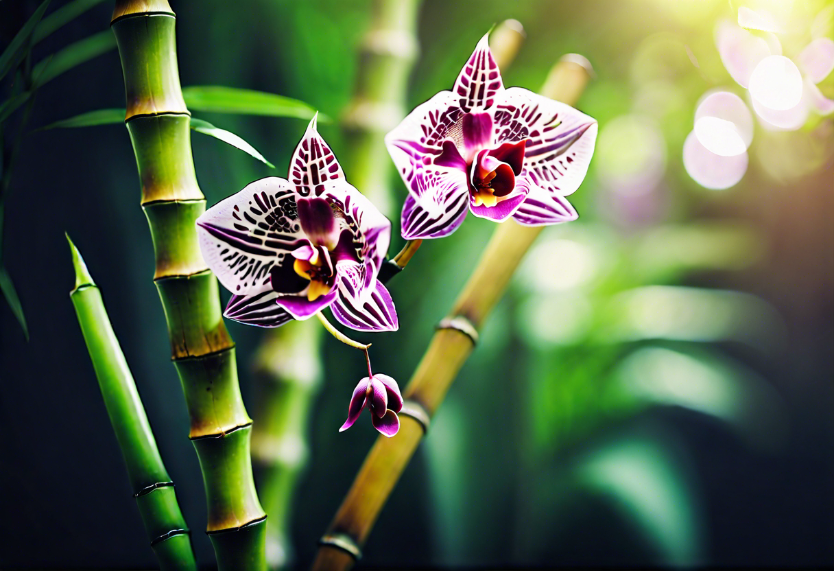 Bamboo Orchid Plant