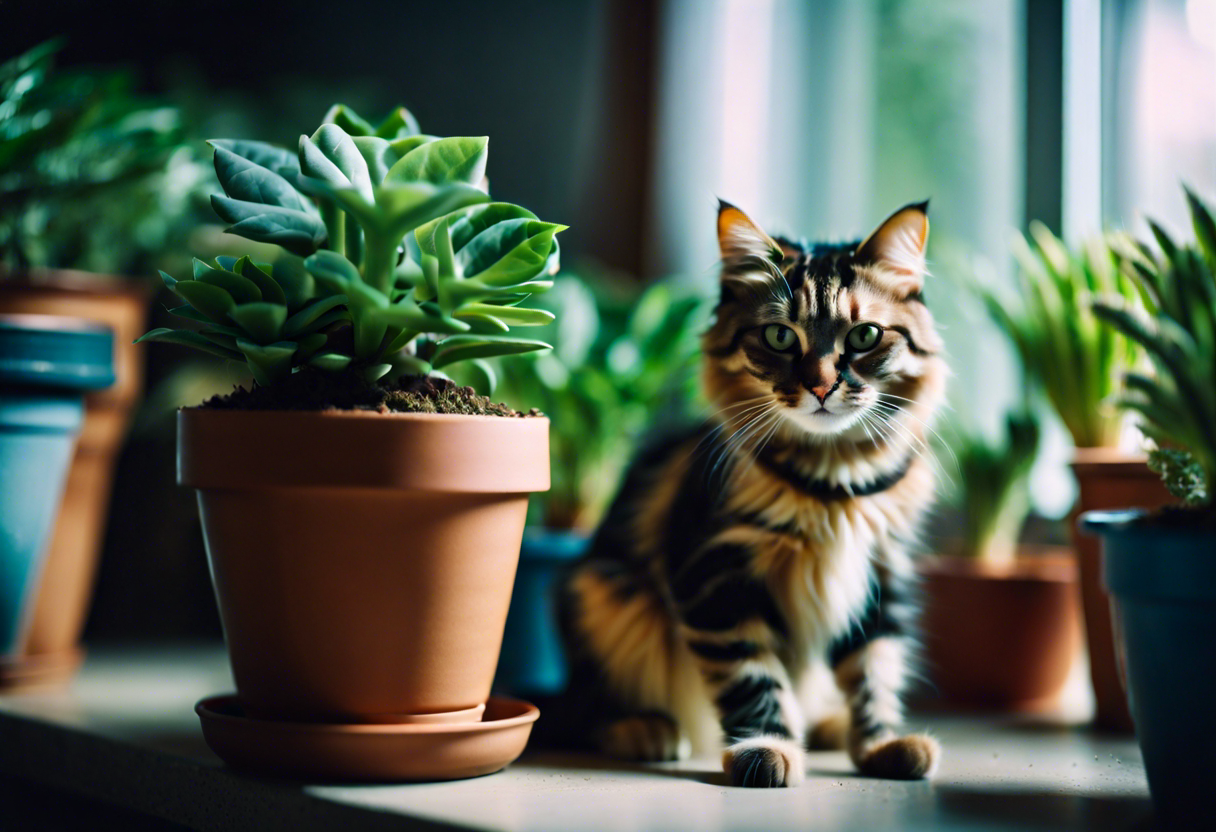 What Potted Plants Are Safe For Cats?