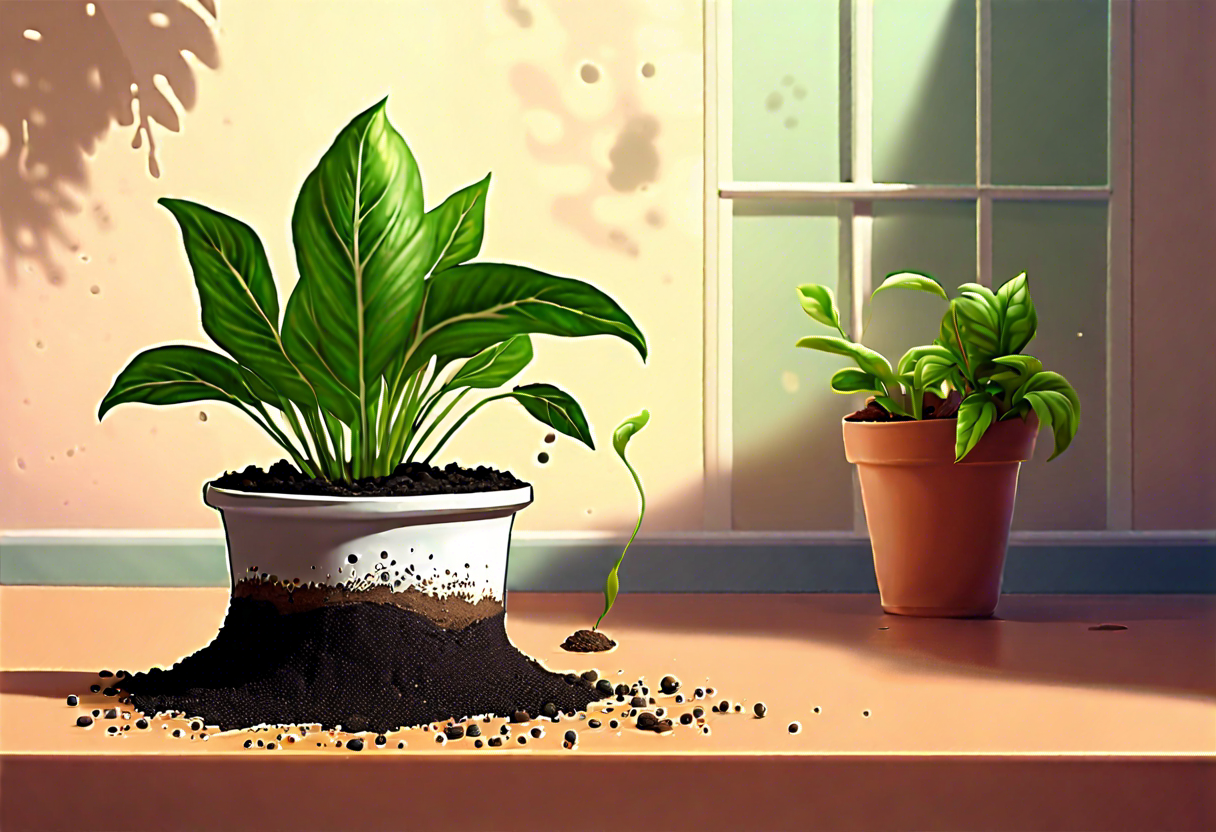 Fertilizing Indoor Plant Soil