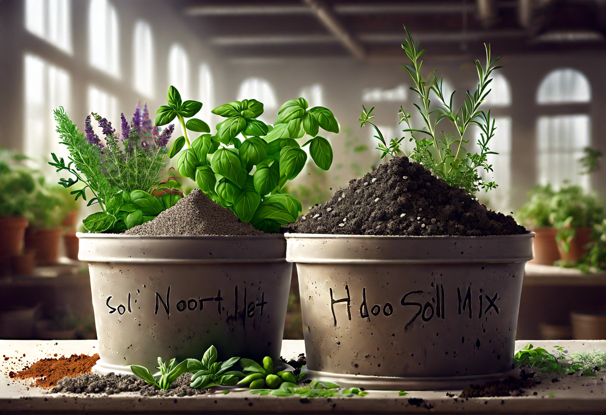 Indoor Herb Soil Mix